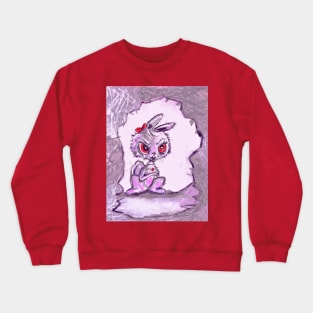 Adorable Defiant Bunny Crewneck Sweatshirt